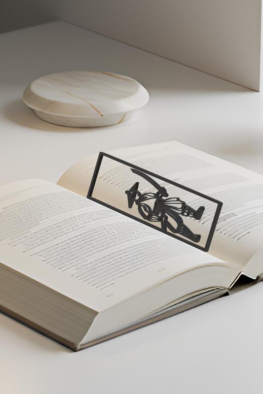 Samurai Bookmark, Gift Idea