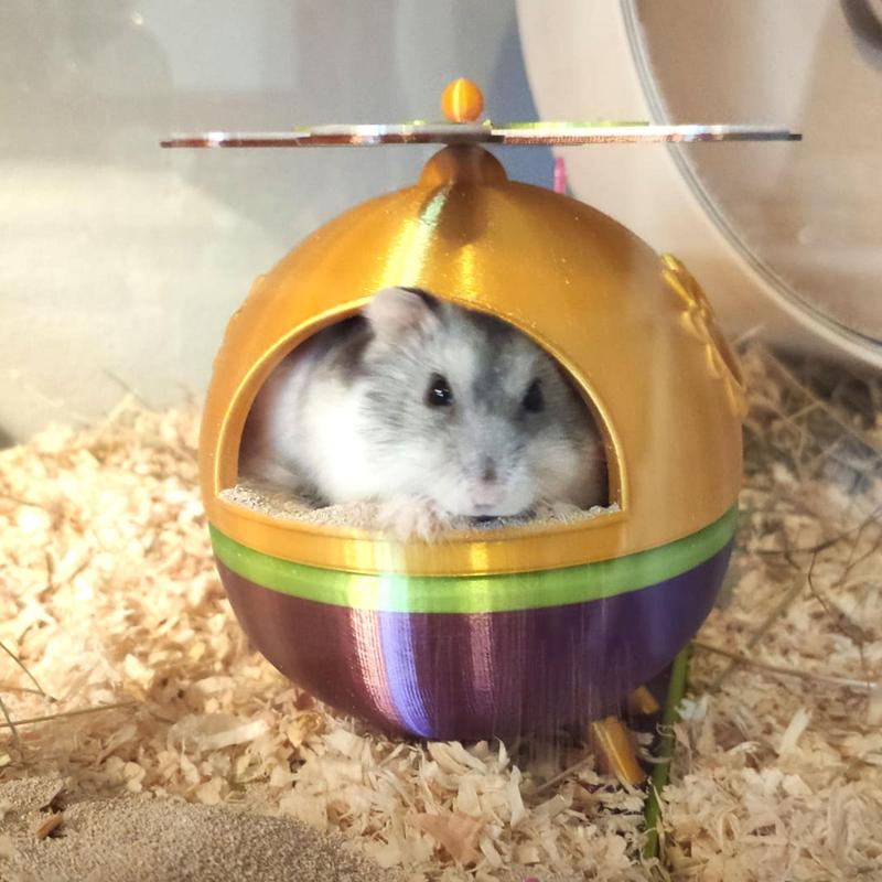 Hamster Sandbath "Sandy Swirl"