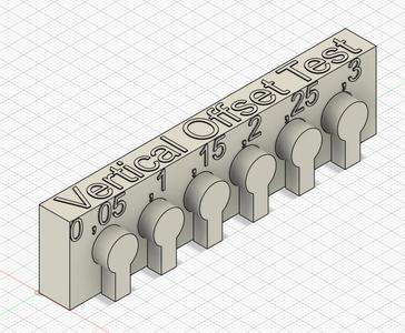 Vertical Offset Test