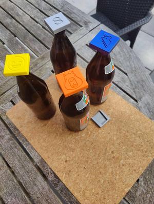 Bottle Lid for Bottles with Bottlecaps