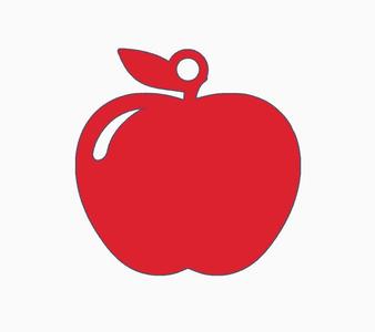 Apple Keychain.stl