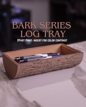 Bark Series - Log Tray (2 Part)