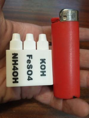 Mushroom ID Chemical Test Kit