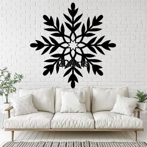 Snowflake 2D Wall Art/Window Art - Digital STL & SVG File for 3D Printing or Laser Cutting