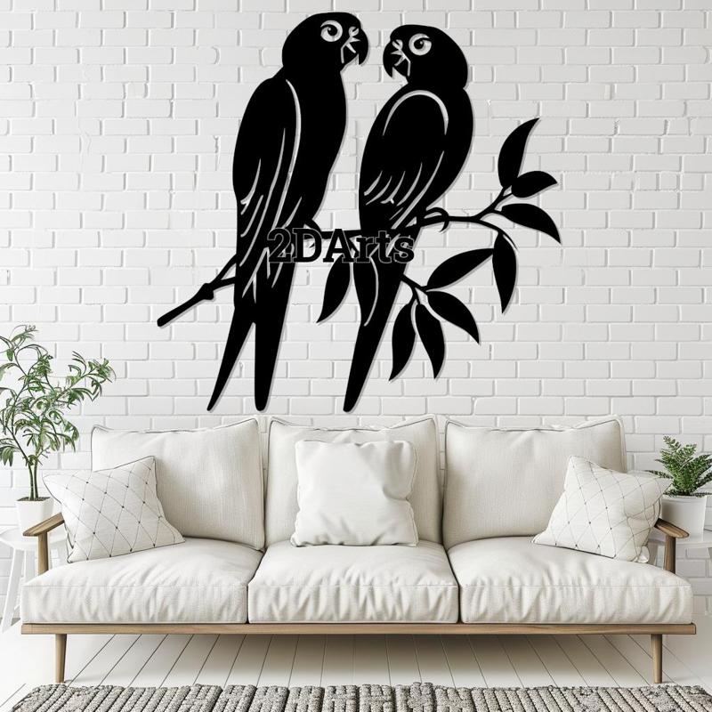 Parrots 2D Wall Art/Window Art