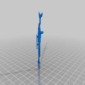 the Mandalorian sniper in lego