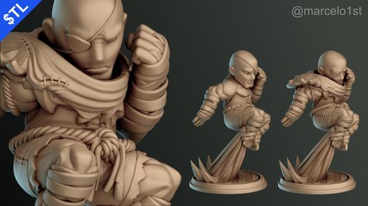 CUTE Street Fighter - SAGAT