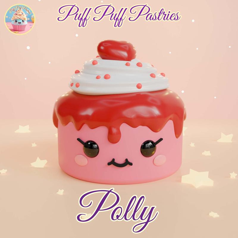 Kawaii Round cake Polly