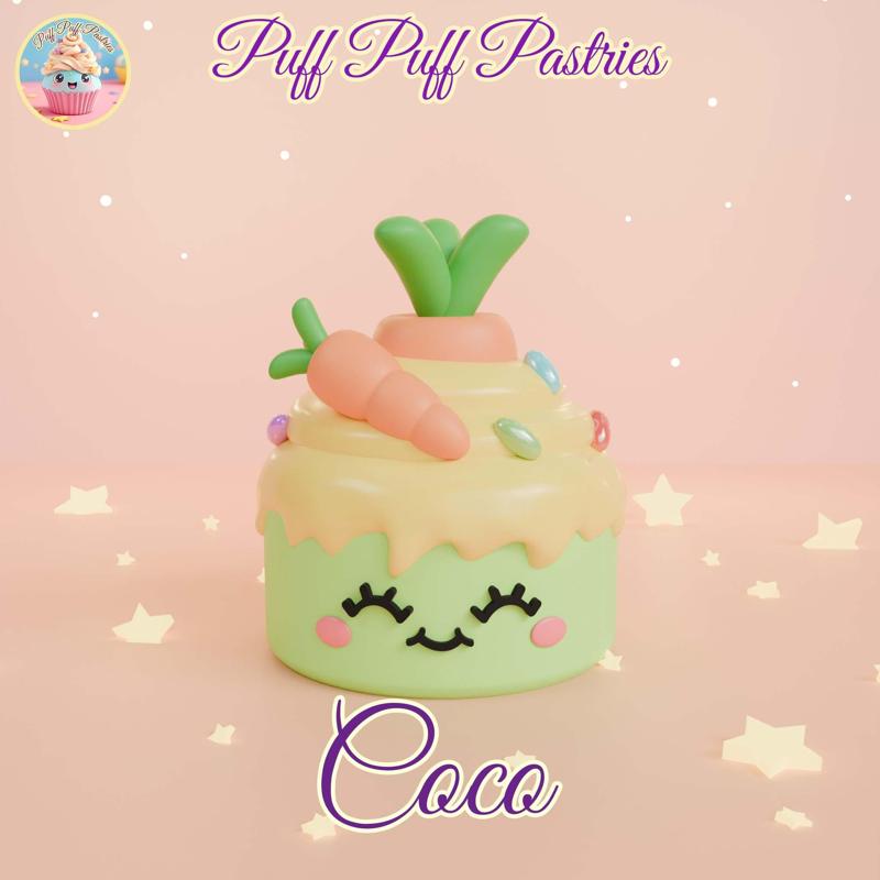 Kawaii Round cake Coco