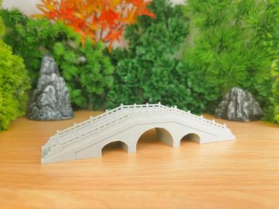 Ancient Style Three-Arch Bridge, Architectural Ornament