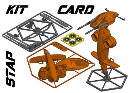 Star Wars STAP Kit Card