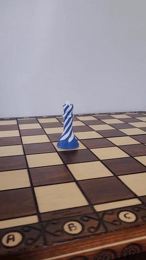 Impossible Passthrough Chess Queen
