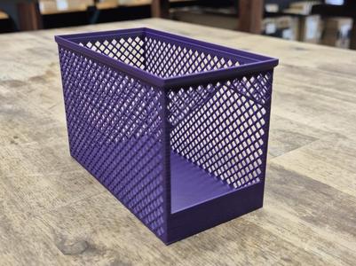 Lightweight Stackable Container with Label Plate