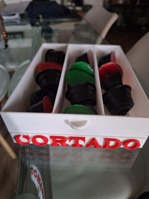 NESPRESSO NESCAFE' DOLCE GUSTO VERTUO  PODS CASE INTERNAL X2