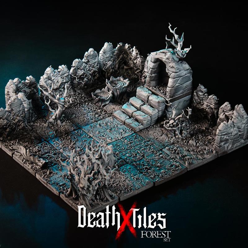 Death x Tiles - Complete Forest Set (Supportless)