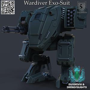 Wardiver Exo-Suit (Posable)