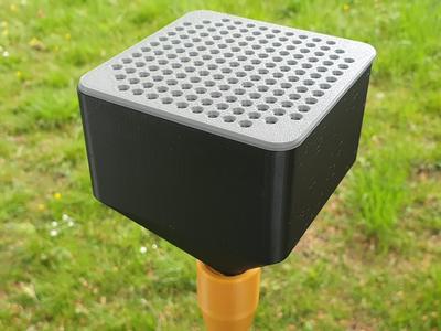 Plant root irrigation funnel system