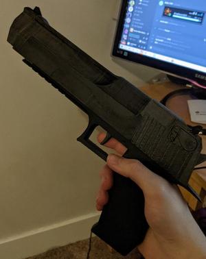 CSGO deagle with blowback and shell ejection