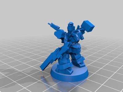 Mech - 27th Rank Aubry Vion piloting AC Relic II