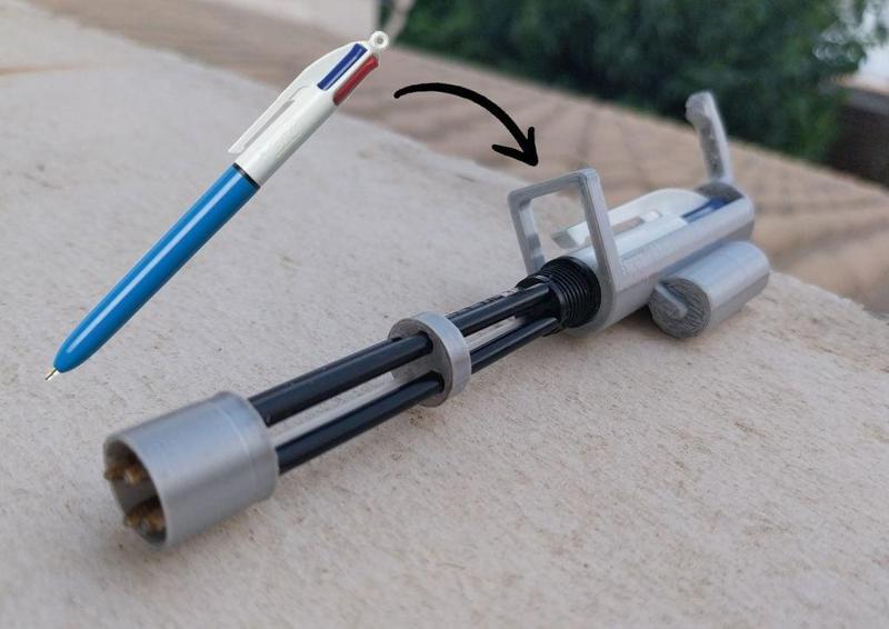 Bic minigun kit
