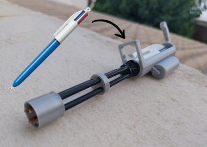 Bic minigun kit