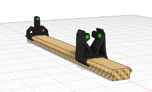 Optic Fibre Sight For Airsoft/Gel Ball