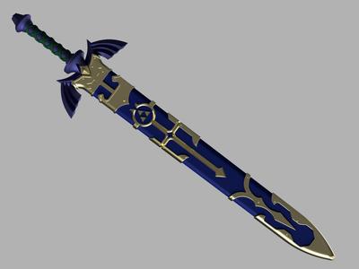Master Sword Scabbard from Legend of Zelda