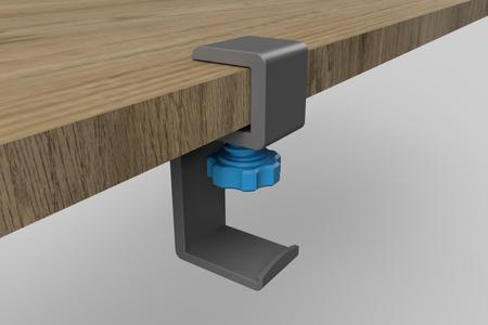 Headset Holder Under Desk