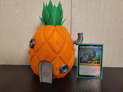 Spongebob's Pineapple MTG Commander Deck Box