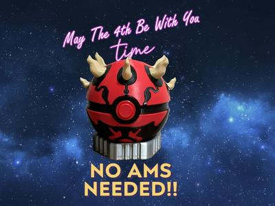 Darth Maul Pokeball - Multipart