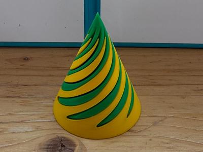 Easy Spiral Cone Fidget Toy