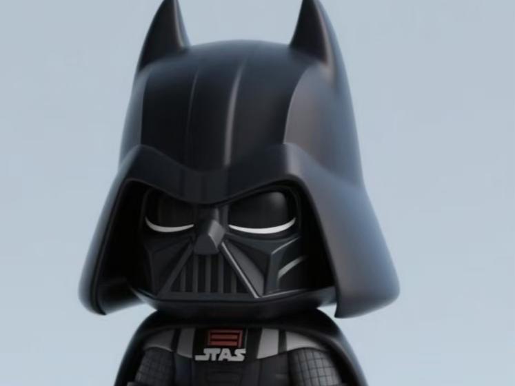 starwars Darth Vader x batman