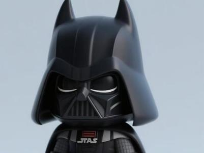 starwars Darth Vader x batman