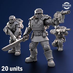 Squad. Steelstorm Regiment. Imperial Guard