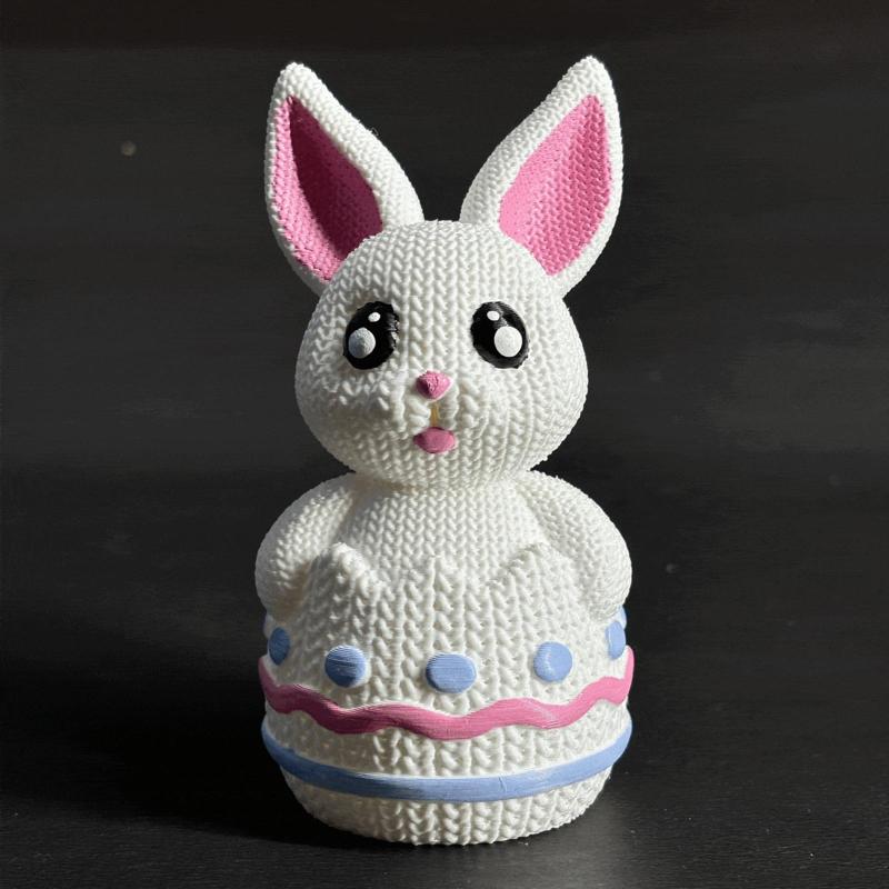 Knitted Easter Bunny