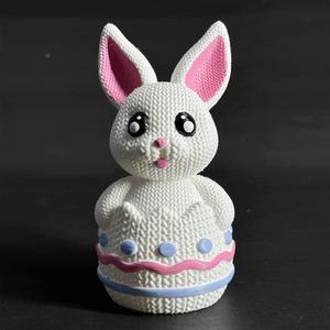 Knitted Easter Bunny