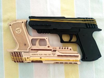Wolf 01 Rubberband gun CLONE