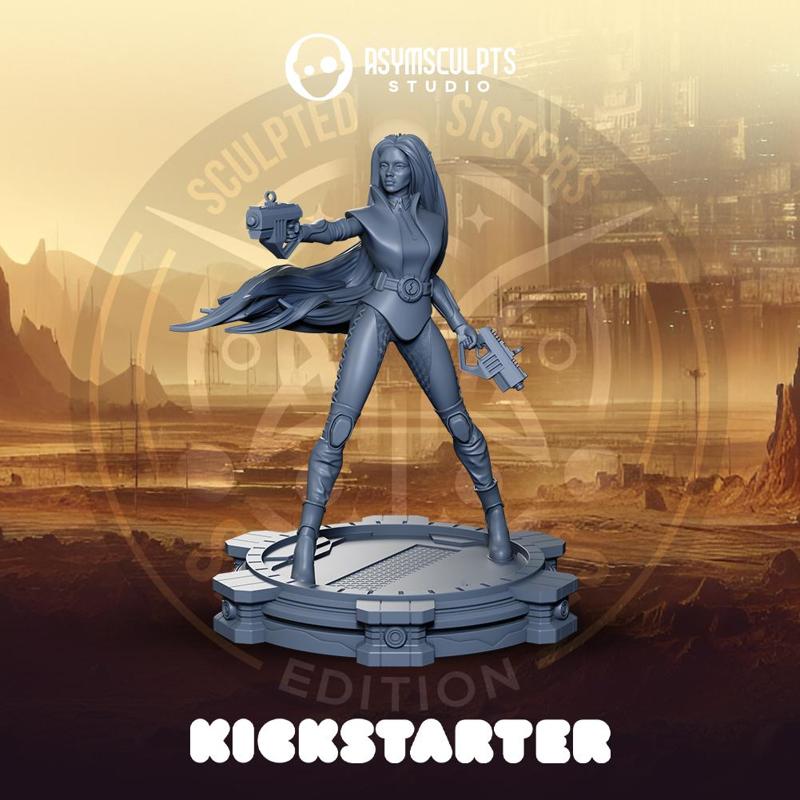 Vaelora New Pose - Sculpted Sisters: Space Elves Edition
