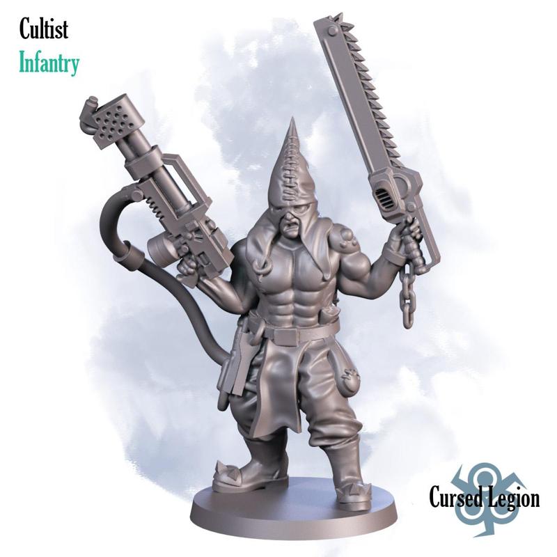 Cultist with flammer