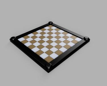 Chess board tile version