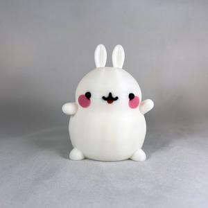 Kawaii Bunny STL Files - NO AMS