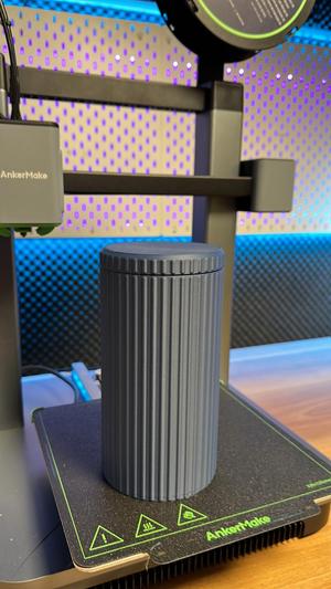 Large Tall Threaded Container