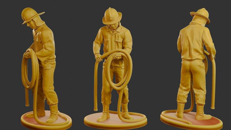 Czechoslovakian firefighter 90s 016
