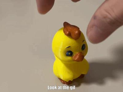Articulated Fidget Chick