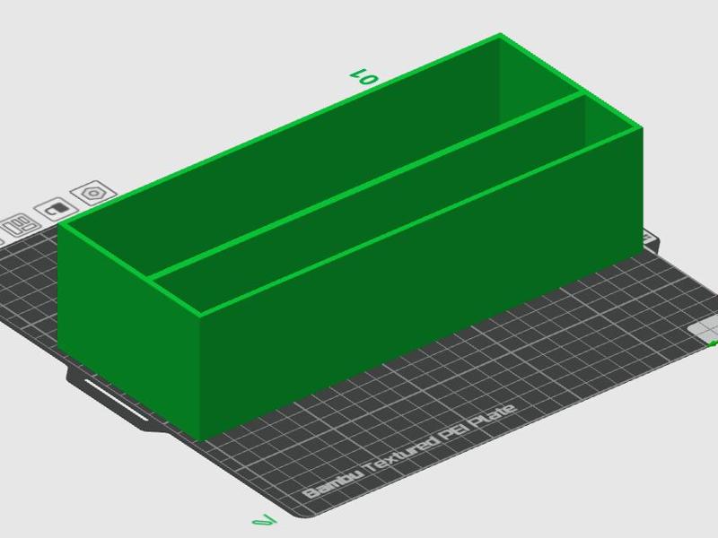 3D-Printed box for Shaver and Accessories