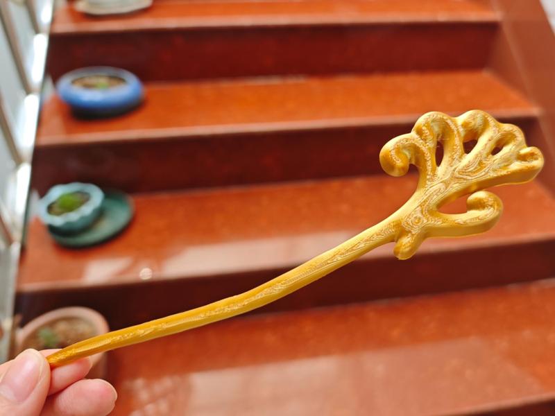 Phoenix Feather Hairpin