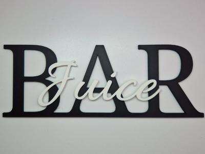 Juice-Bar Sign