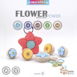 Flower Power Multi-Pack - Fidget Keychain [Private Use Only]