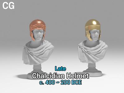Late Chalcidian helmet