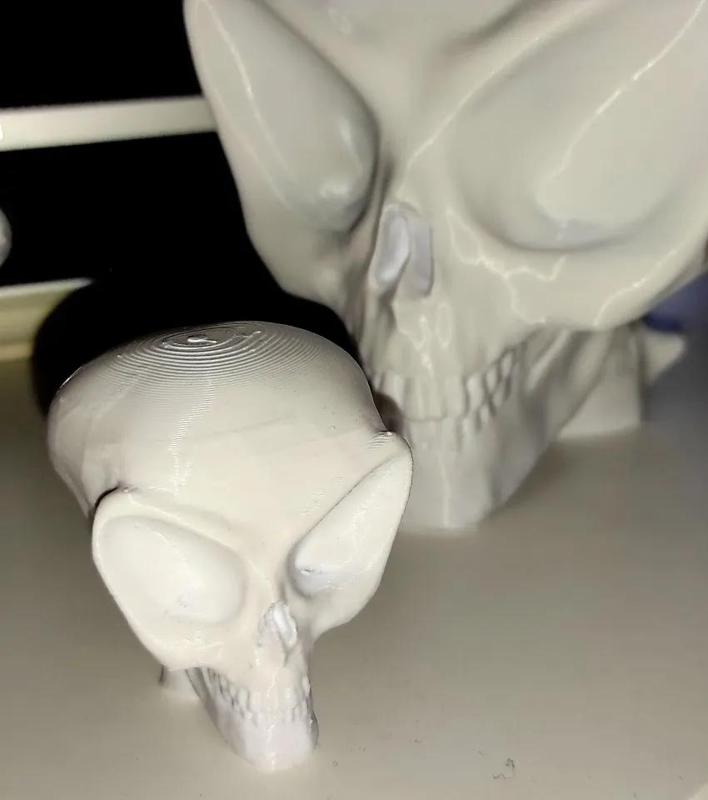 Alien Skull Bust   